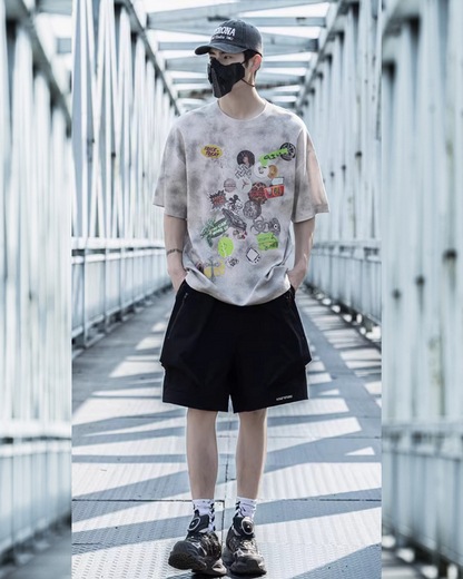 T-shirt Graffiti Vibes Urbaines