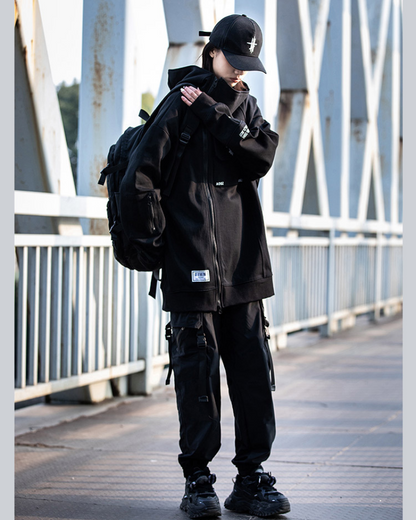 Hoodie Techwear Zip Polyvalent