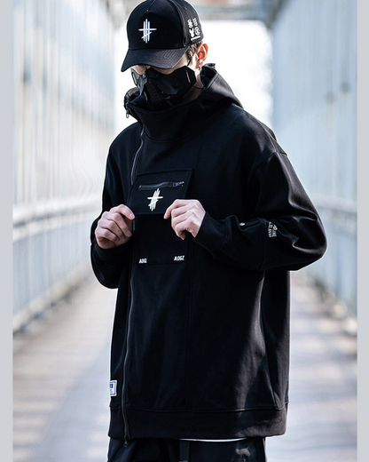 Hoodie Techwear Zip Polyvalent