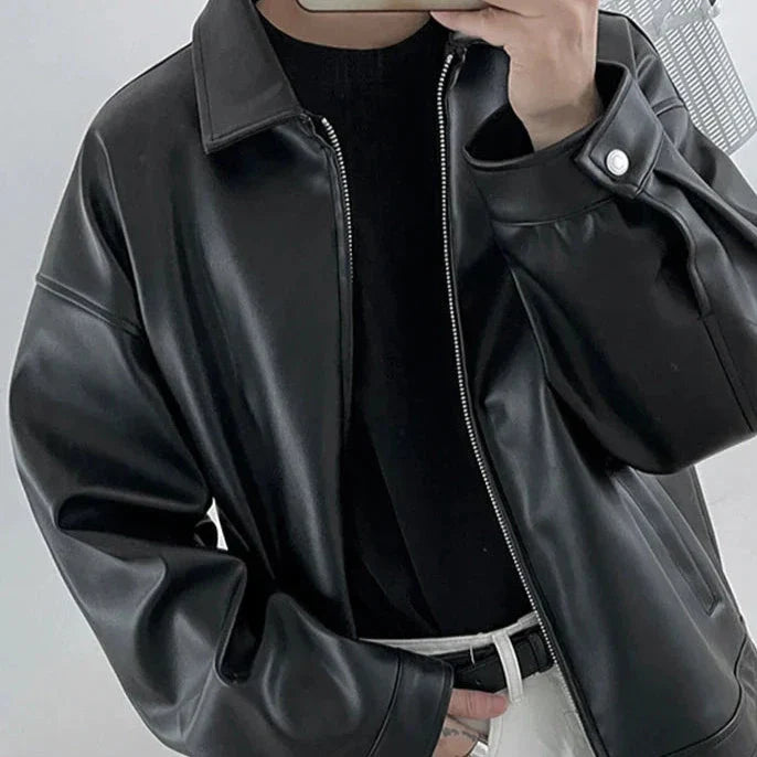 Veste en Cuir Y2K