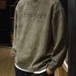 Hoodie Oversize en Suède Rétro