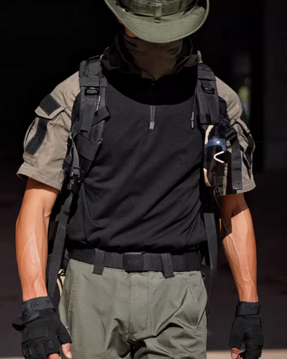 T-shirt tactique camouflage covert