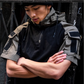 T-shirt tactique camouflage covert