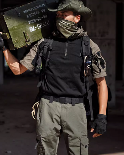 T-shirt tactique camouflage covert