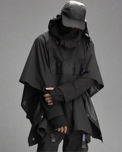 Cape Samurai Étanche Futuriste