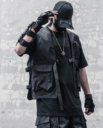 Gilet de Cargo Utilitaire Polyvalent