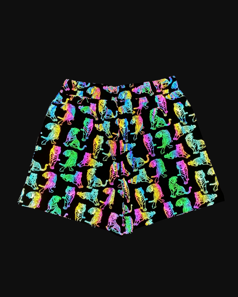 Shorts de Course Réfléchissants Éclatants