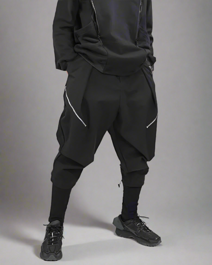 Pantalons Hakama Superposés Chic