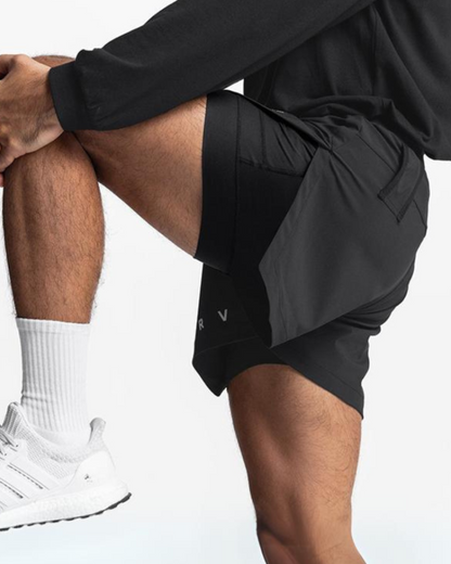 Shorts à Double Couche pour un Confort Toute la Journée