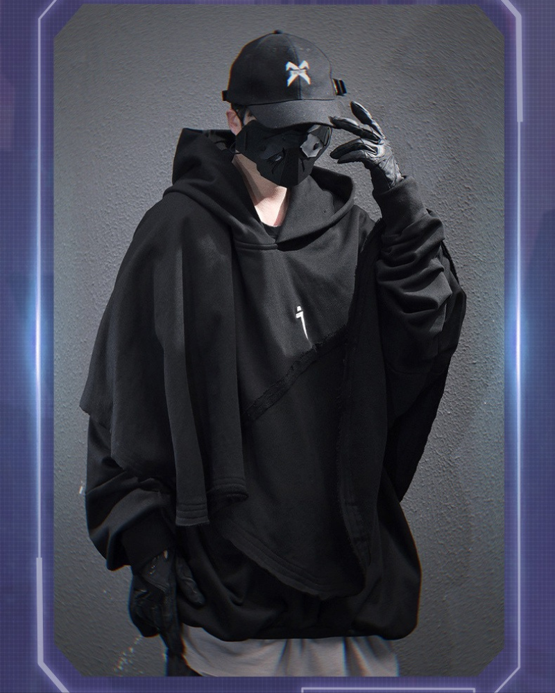 Cape Hoodie Unisexe Tout-Temps