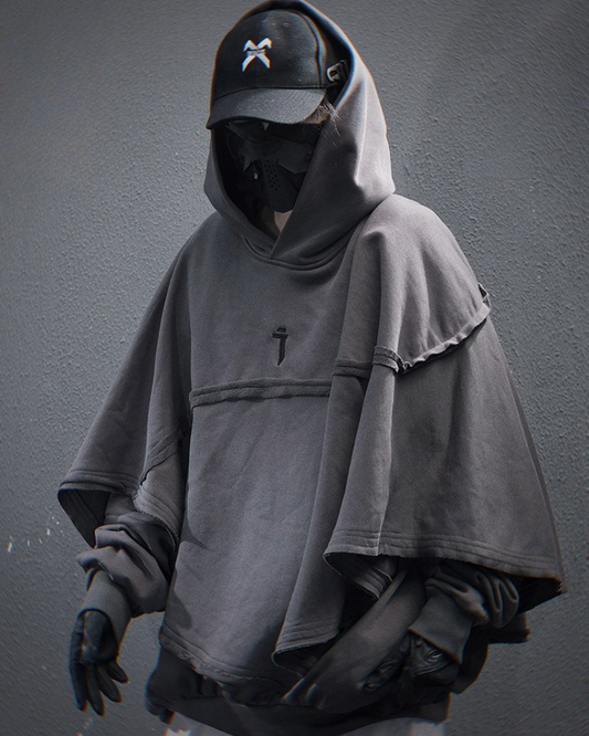 Cape Hoodie Unisexe Tout-Temps