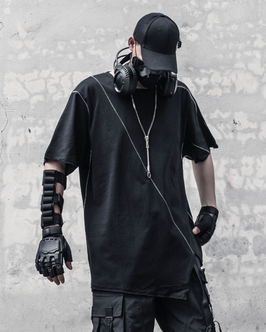 T-shirt Tech Géométrie Futuriste