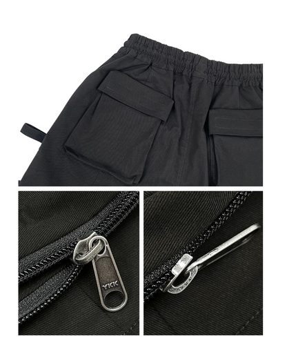 Shorts cargo polyvalents à poches multiples