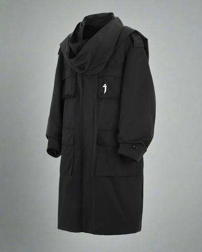 Manteau Écharpe Tout-en-Un