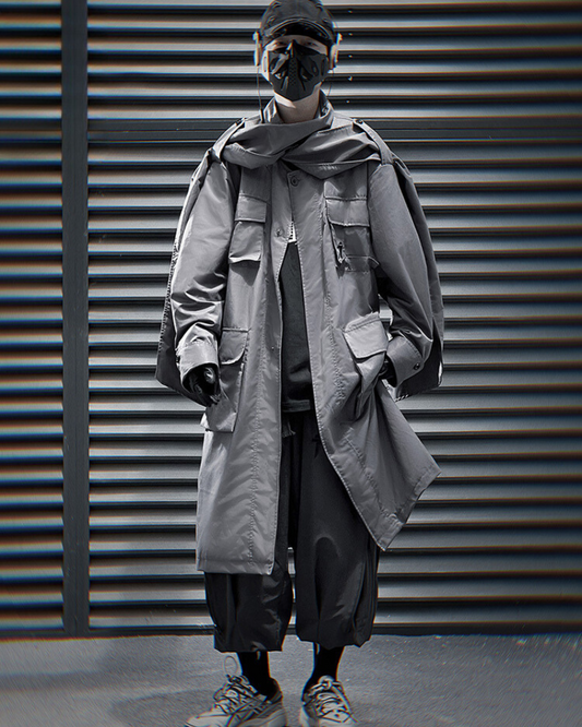 Manteau Écharpe Tout-en-Un