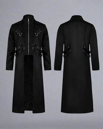 Manteau Techwear Long Avant-Garde