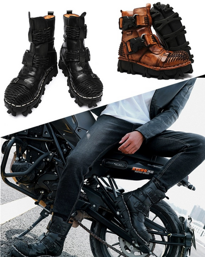 Bottes Techwear à Boucle Polyvalentes