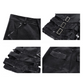 Shorts Tech en Cuir Audacieux