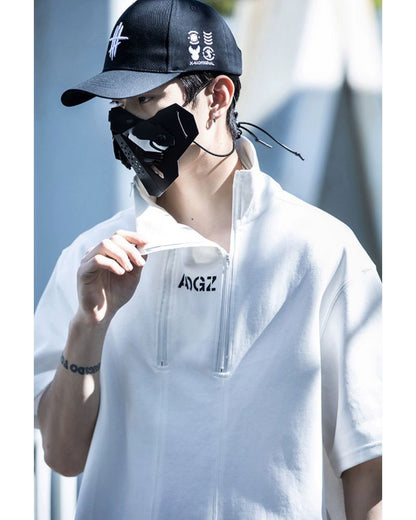 Haut Urbain Chic Col Montant