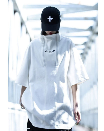 Haut Urbain Chic Col Montant