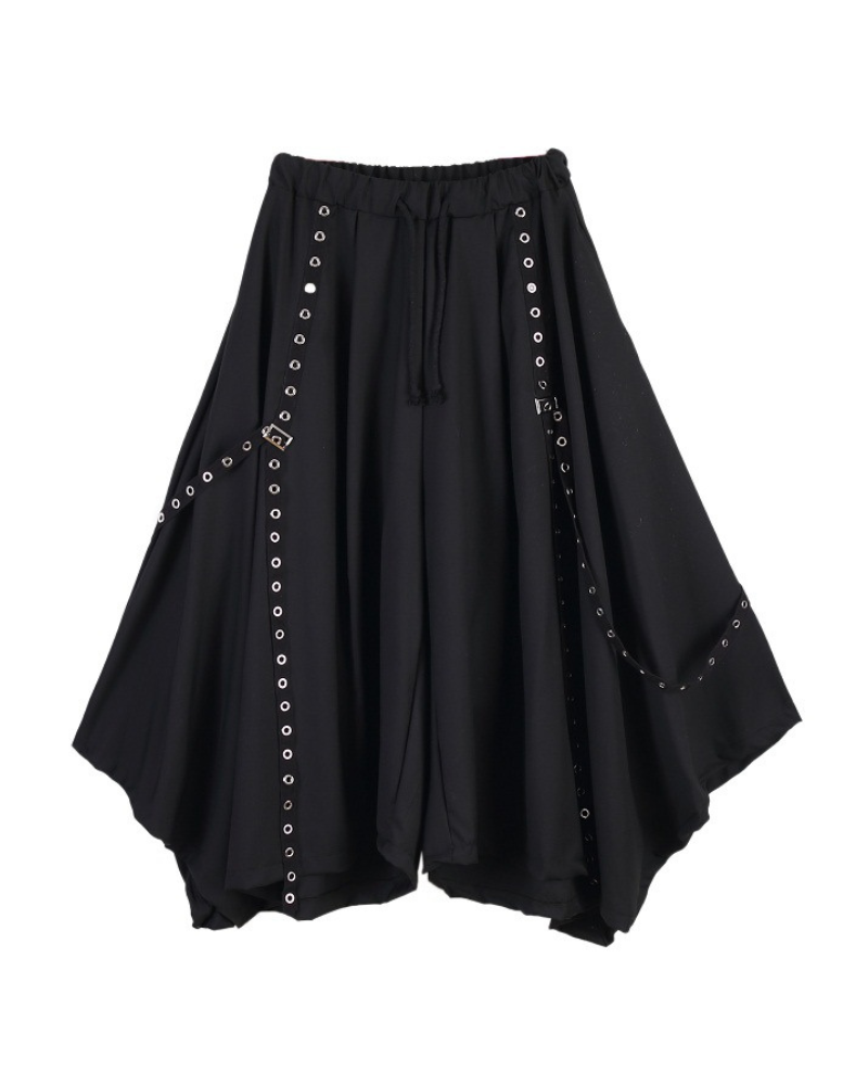 Pantalons Hakama Urbains Chic