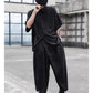 Pantalons Tech Taille Haute Chic