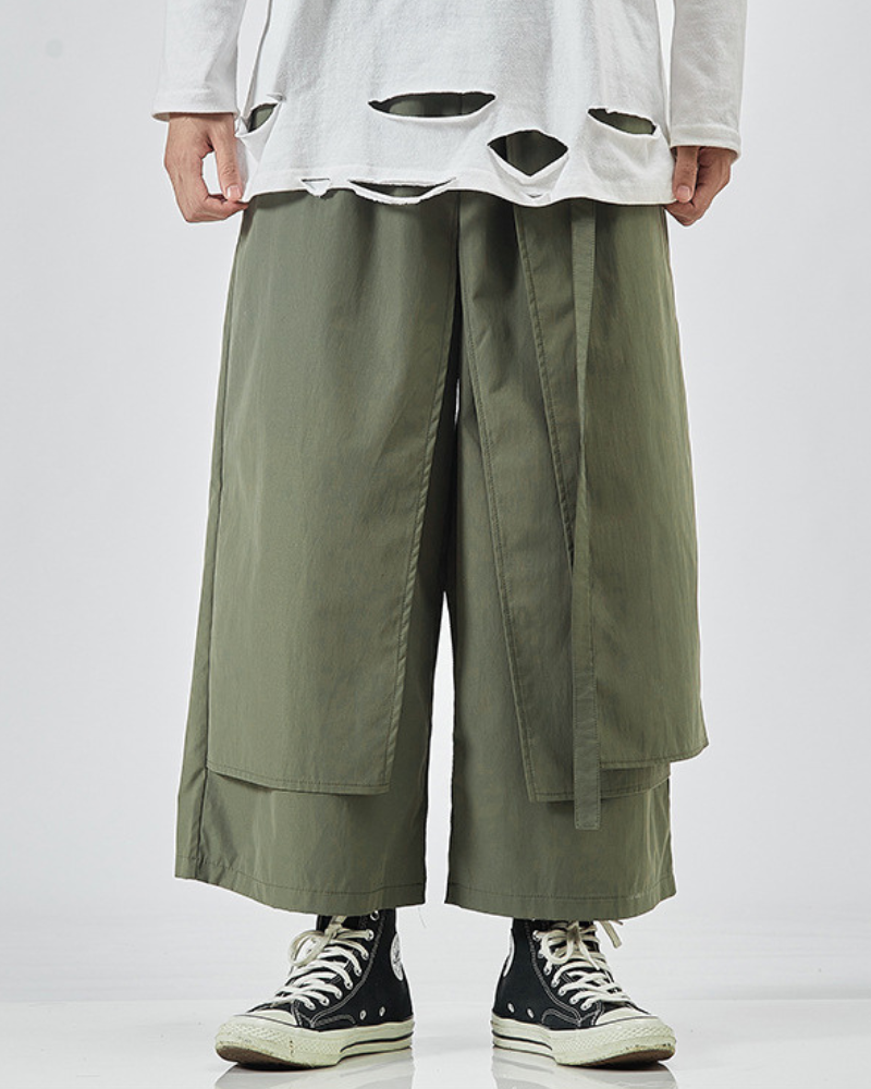 Pantalons Hakama Utilitaires de Nouvelle Génération