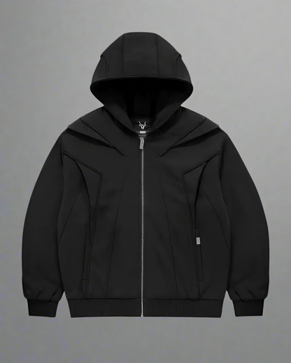 Hoodie Zippé Tactique Tout Temps