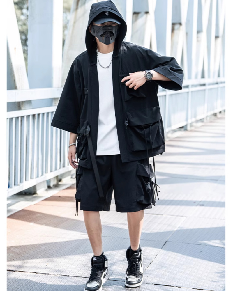 Kimono Chic à Capuche