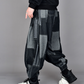 Pantalons Harem à Carreaux Chic