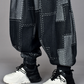 Pantalons Harem à Carreaux Chic