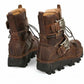 Bottes de Biker avec Crâne en Relief