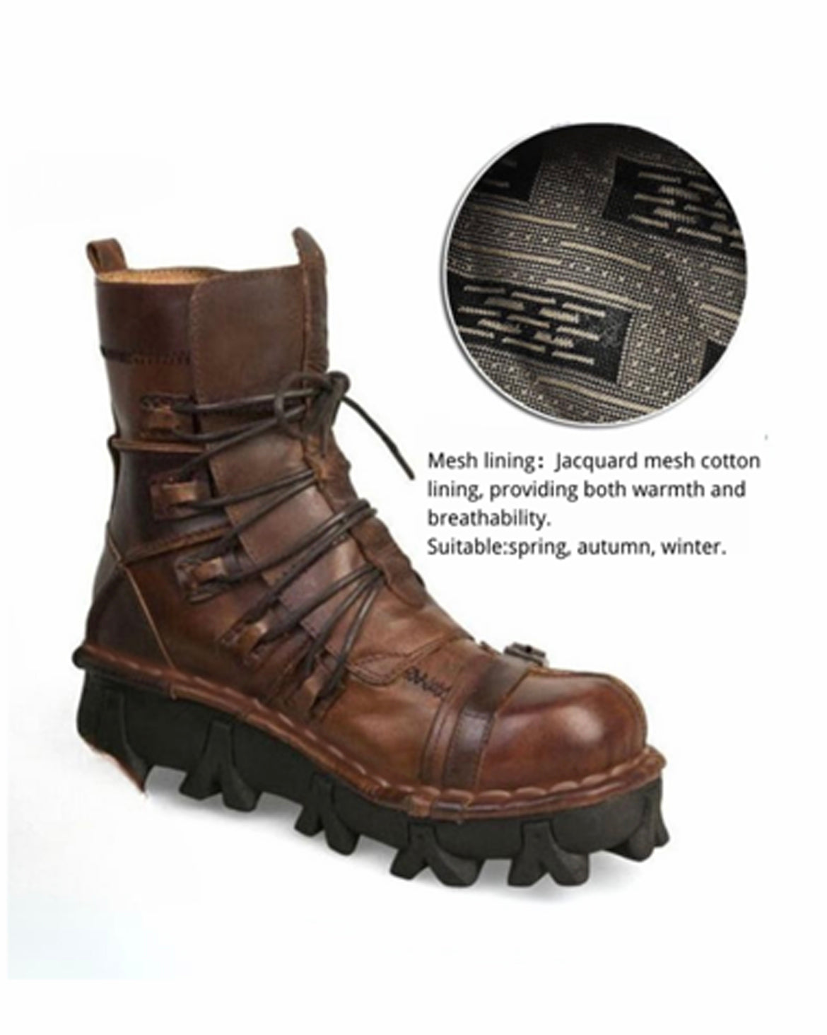 Bottes de Moto Techwear Unisexes Edgy