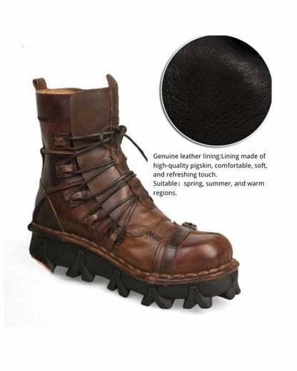 Bottes de Moto Techwear Unisexes Edgy