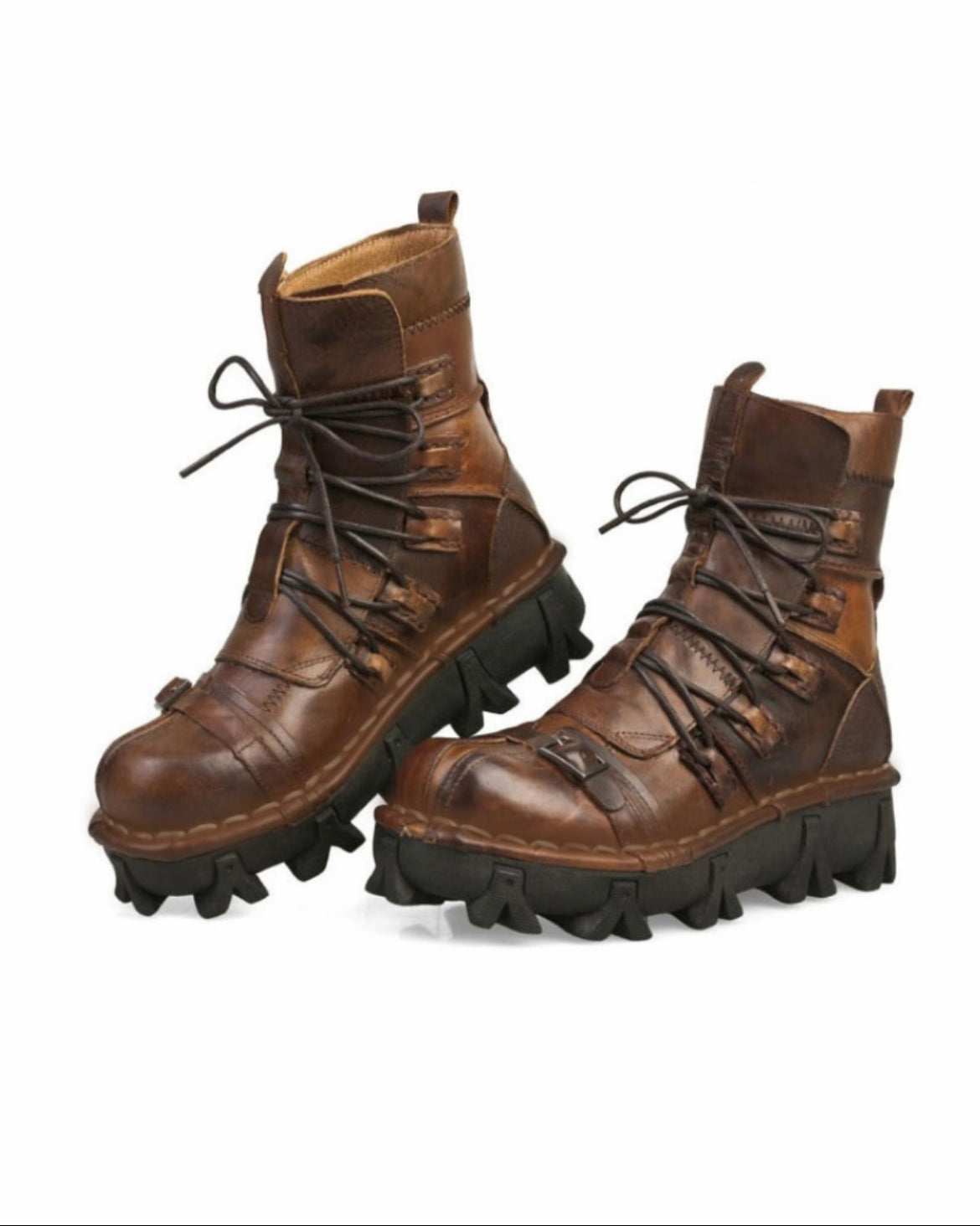 Bottes de Moto Techwear Unisexes Edgy