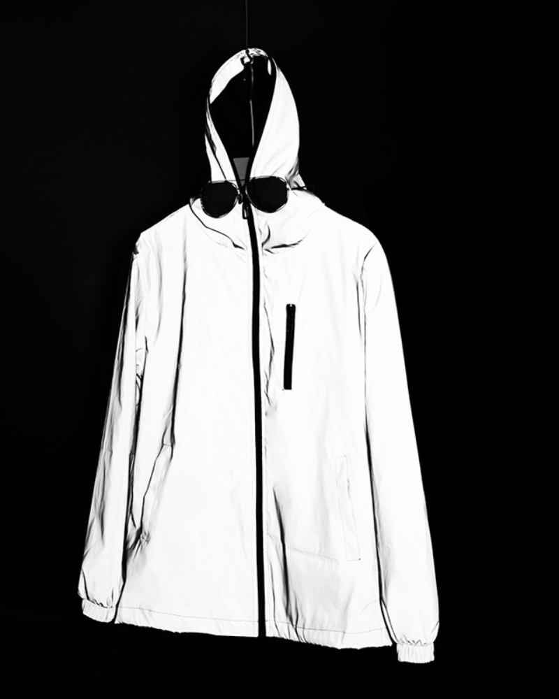 Vêtements Réfléchissants Argentés Rayonnants