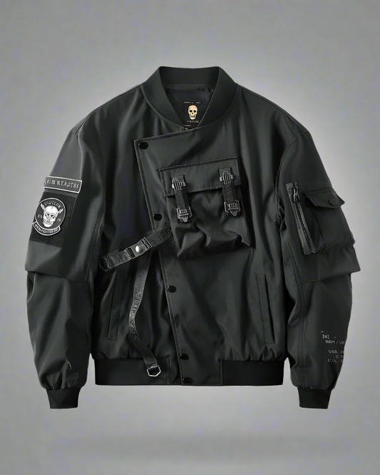 Veste Crâne Gothique Futuriste