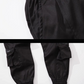 Pantalons Cargo Tech Noir Chic