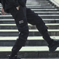 Pantalons Cargo Tech Noir Chic