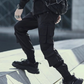 Pantalons Cargo Tech Noir Chic