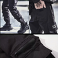 Pantalons Cargo Tech Noir Chic