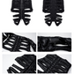 Gilet Chic en PU Creux