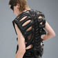 Gilet Chic en PU Creux
