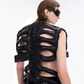 Gilet Chic en PU Creux