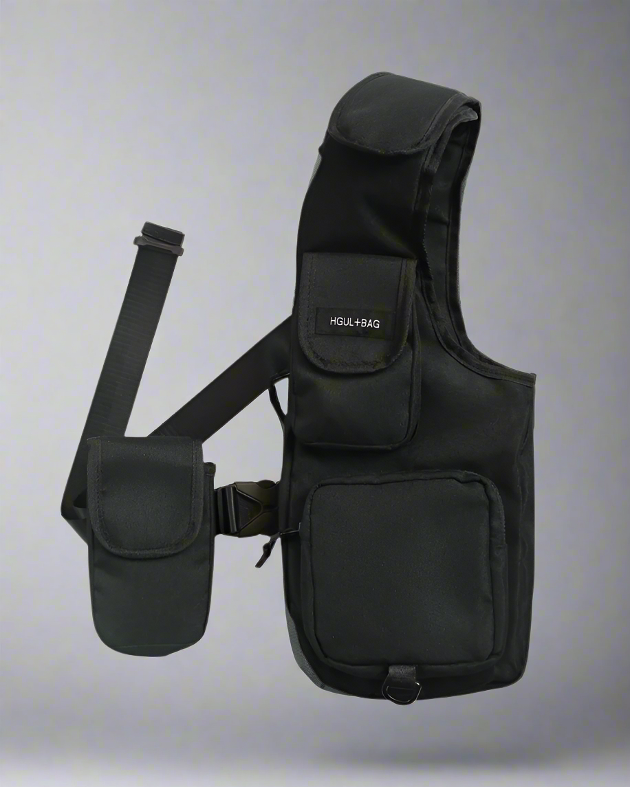 Gilet de poitrine mi-veste élégant