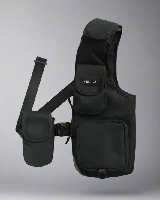 Gilet de poitrine mi-veste élégant