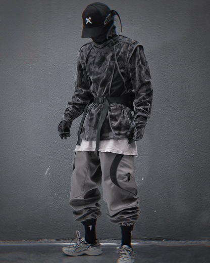 Sweat à col roulé Tie-Dye Vibrant