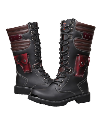 Bottines Noires Chic Montantes