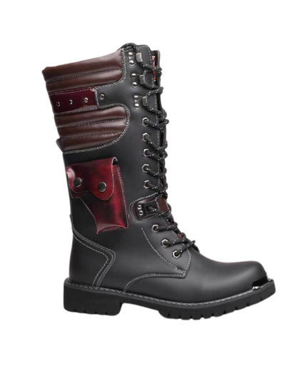 Bottines Noires Chic Montantes