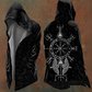 Veste Vintage à Capuche Inspirée par les Vikings